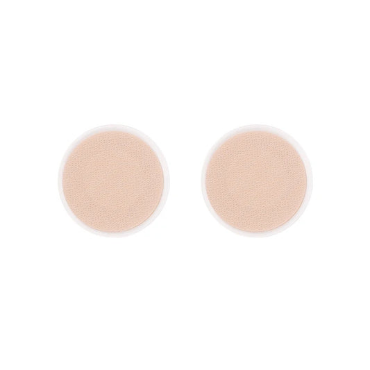 Men Soft Fabric Reusable Nipple Protectors - Washable and Sweatproof