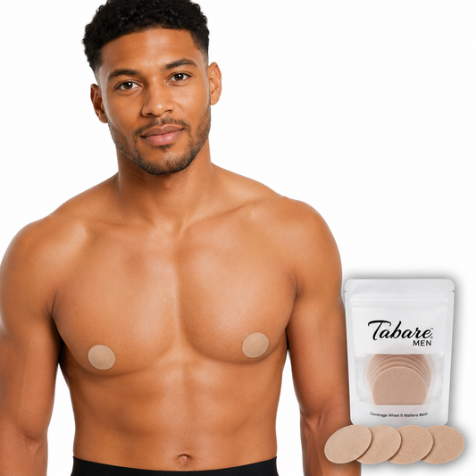 Comfort Fabric Reusable Nipple Protectors for Men