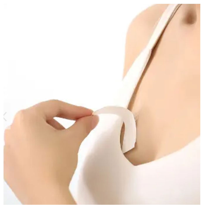 Women Elastic Anti Slip Bra Straps Adjustable Bra Strap Holder Belt With  Back Clips Breast Slip