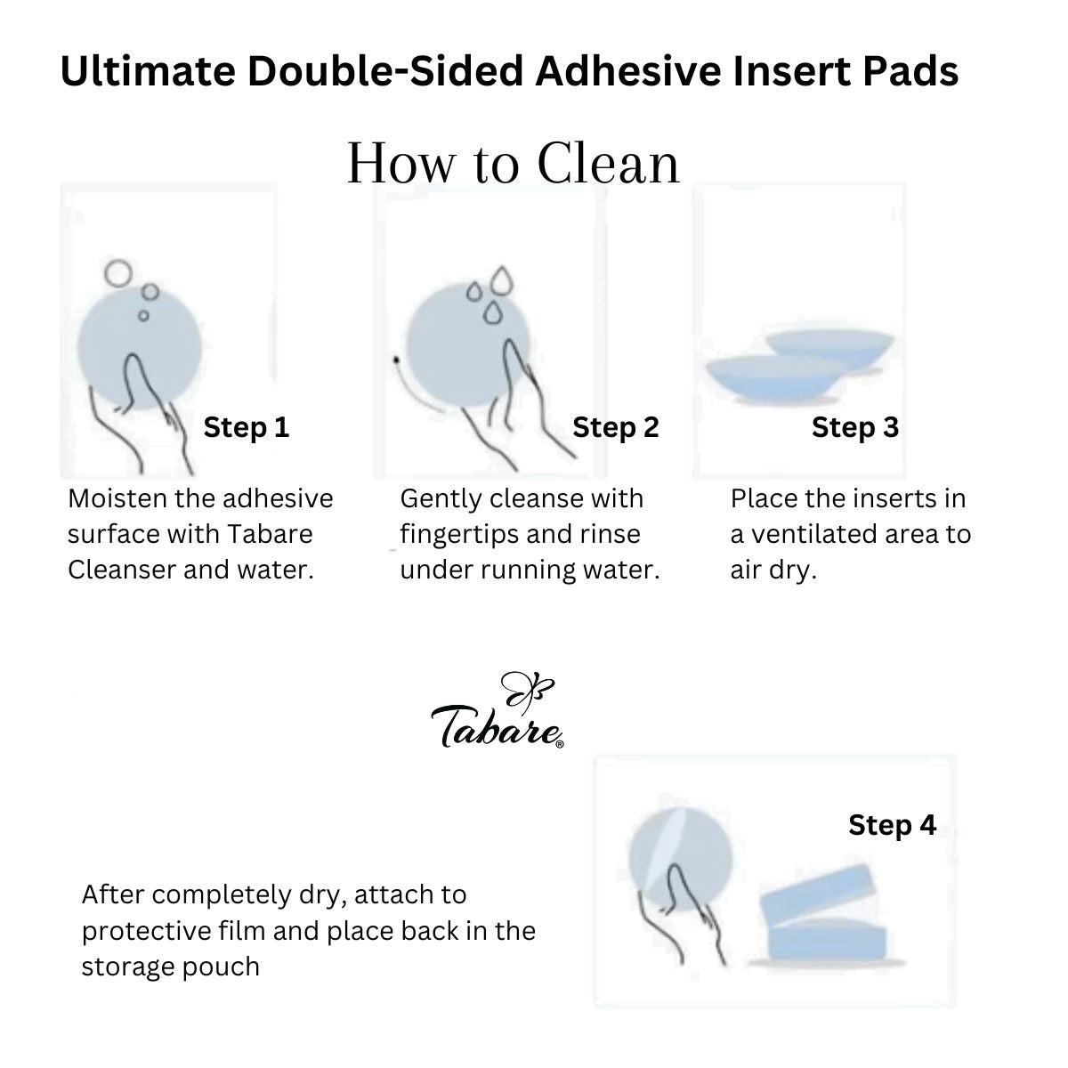 Ultimate Double-Sided Adhesive Insert Pads