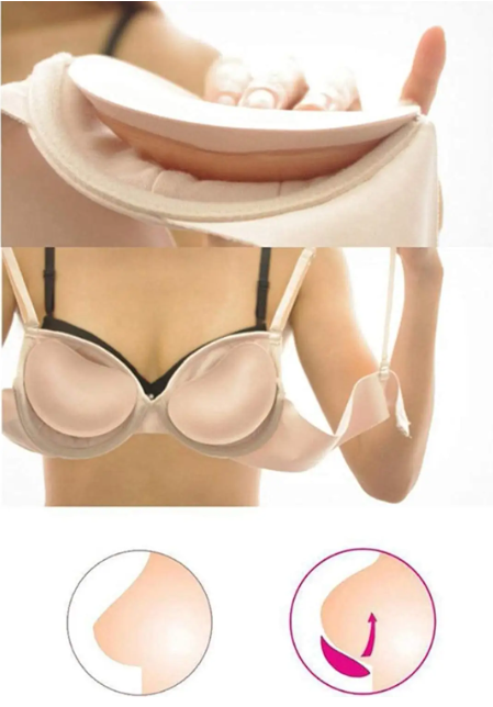 Double-Sided Adhesive Push Up Enhancer Bra Inserts Pads - Baretique