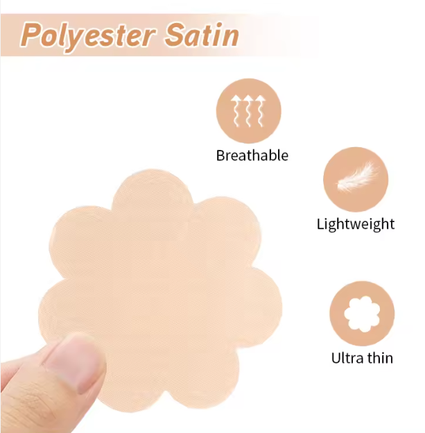 Petal Lites Disposable Satin Nipple Covers - Baretique