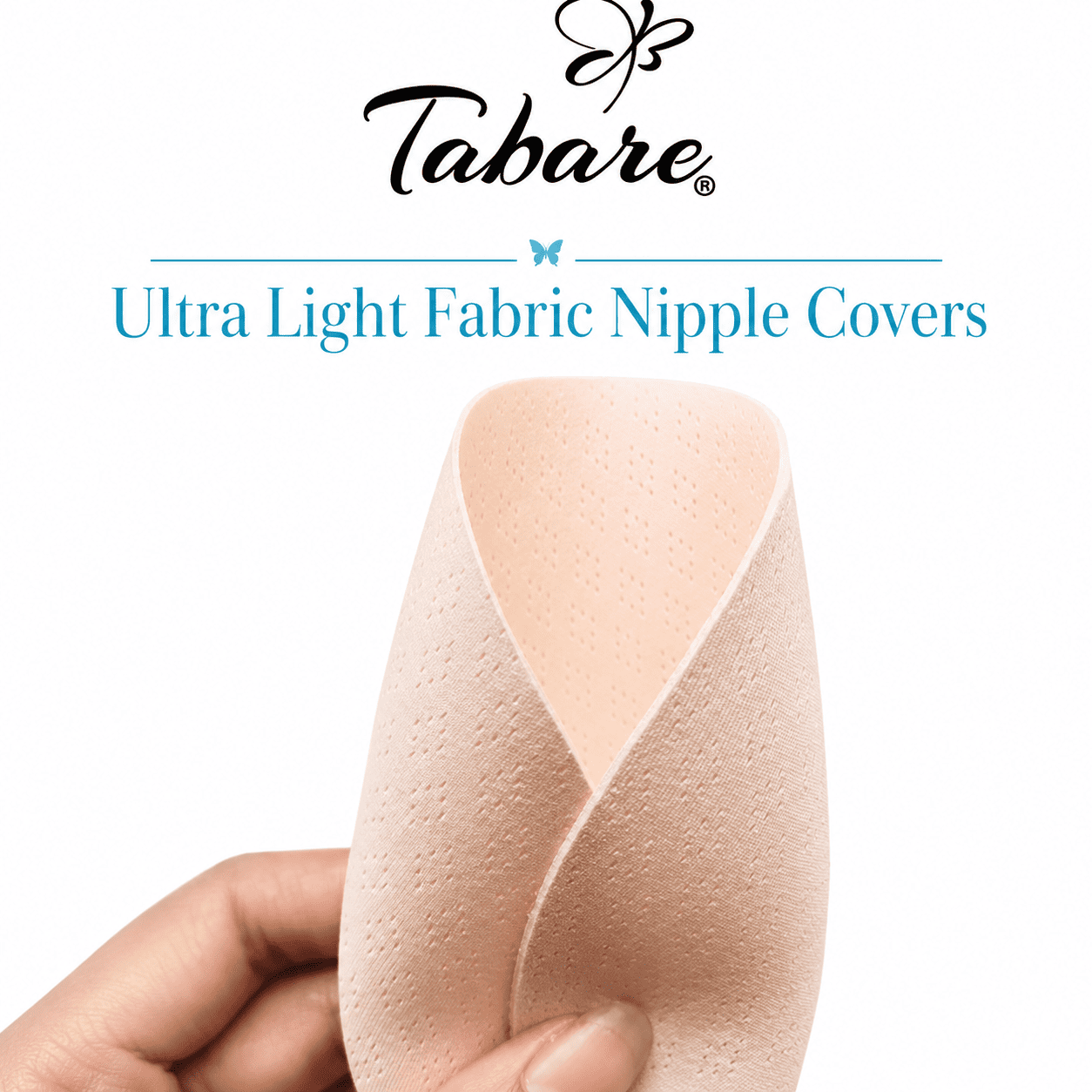 Tabare Ultra Light Fabric Non-Adhesive Nipple Covers soft flex