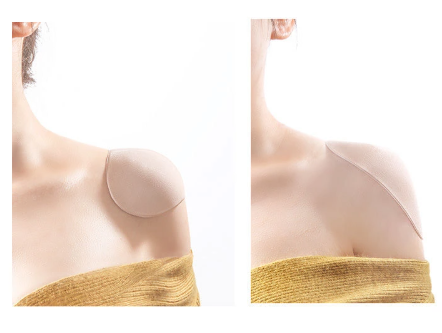 Oval Push Up Shoulder Pads - Baretique