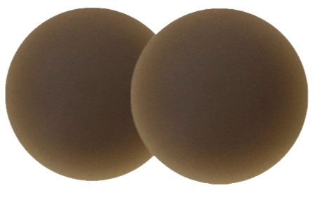 Adhesive Large Silicone Nipple Petals for Larger Areola or Wider Breast  Coverage, Color Peach